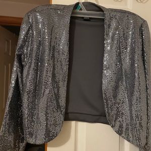 Stunning rhinestone evening jacket